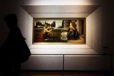 Visiter le musée des Offices à Florence : l'Annonciation de Leonard de Vinci